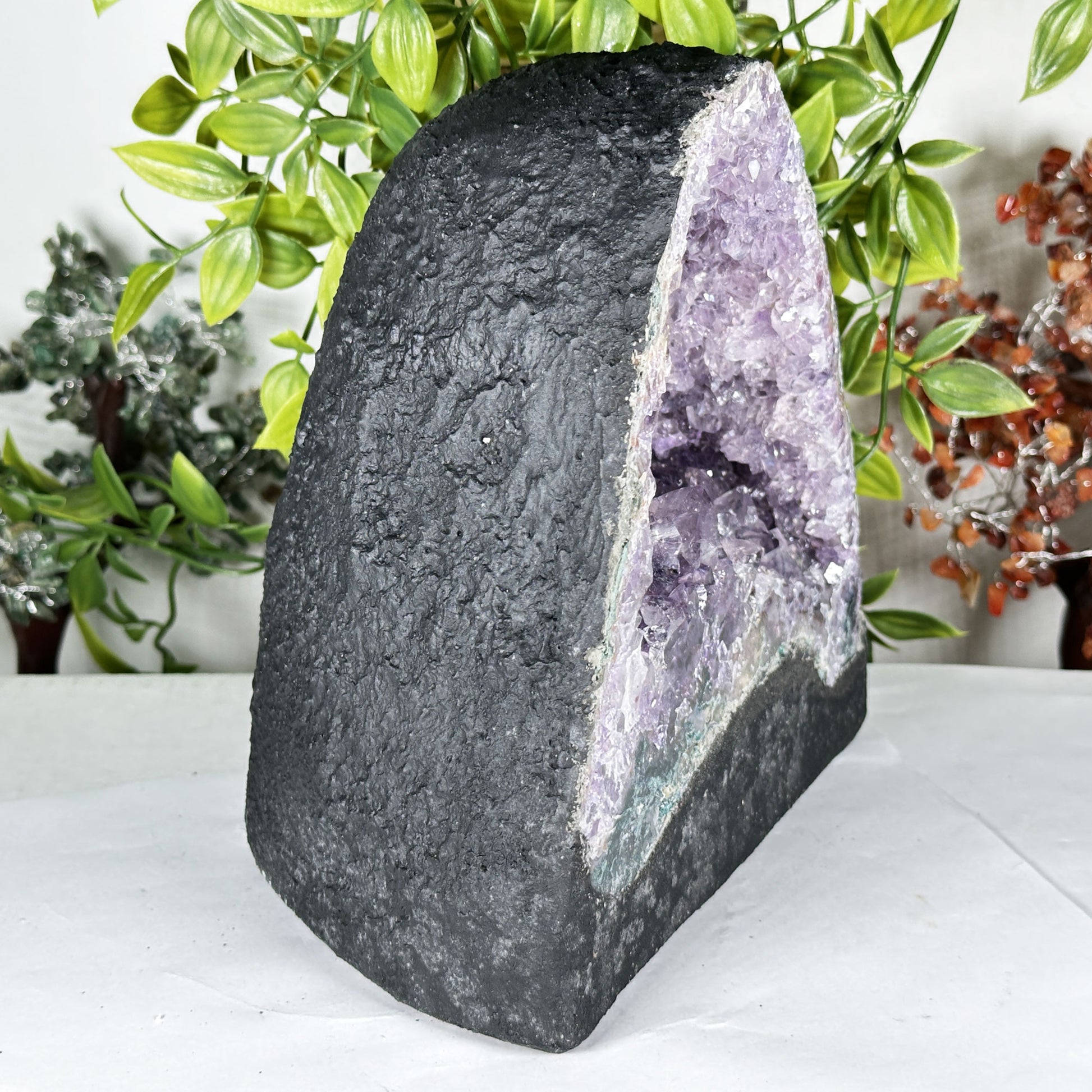 Amethyst Geode Crystal - Gem Avenue Retail