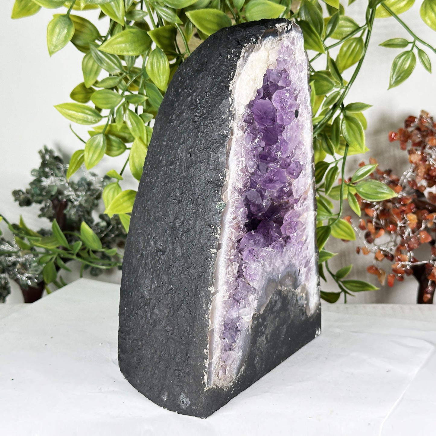 Amethyst Crystal Geode - Gem Avenue Retail