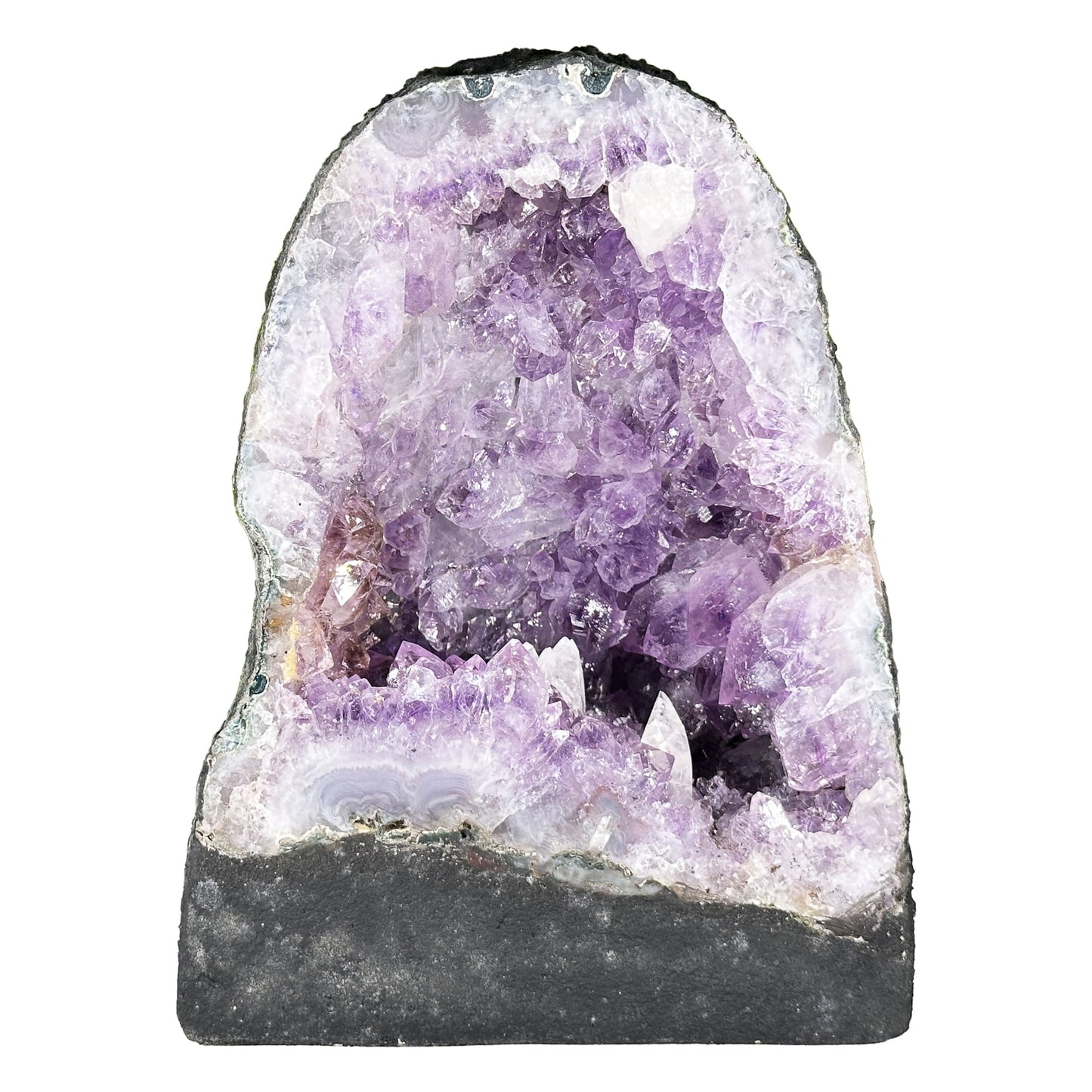 Amethyst Crystal Geode - Gem Avenue Retail