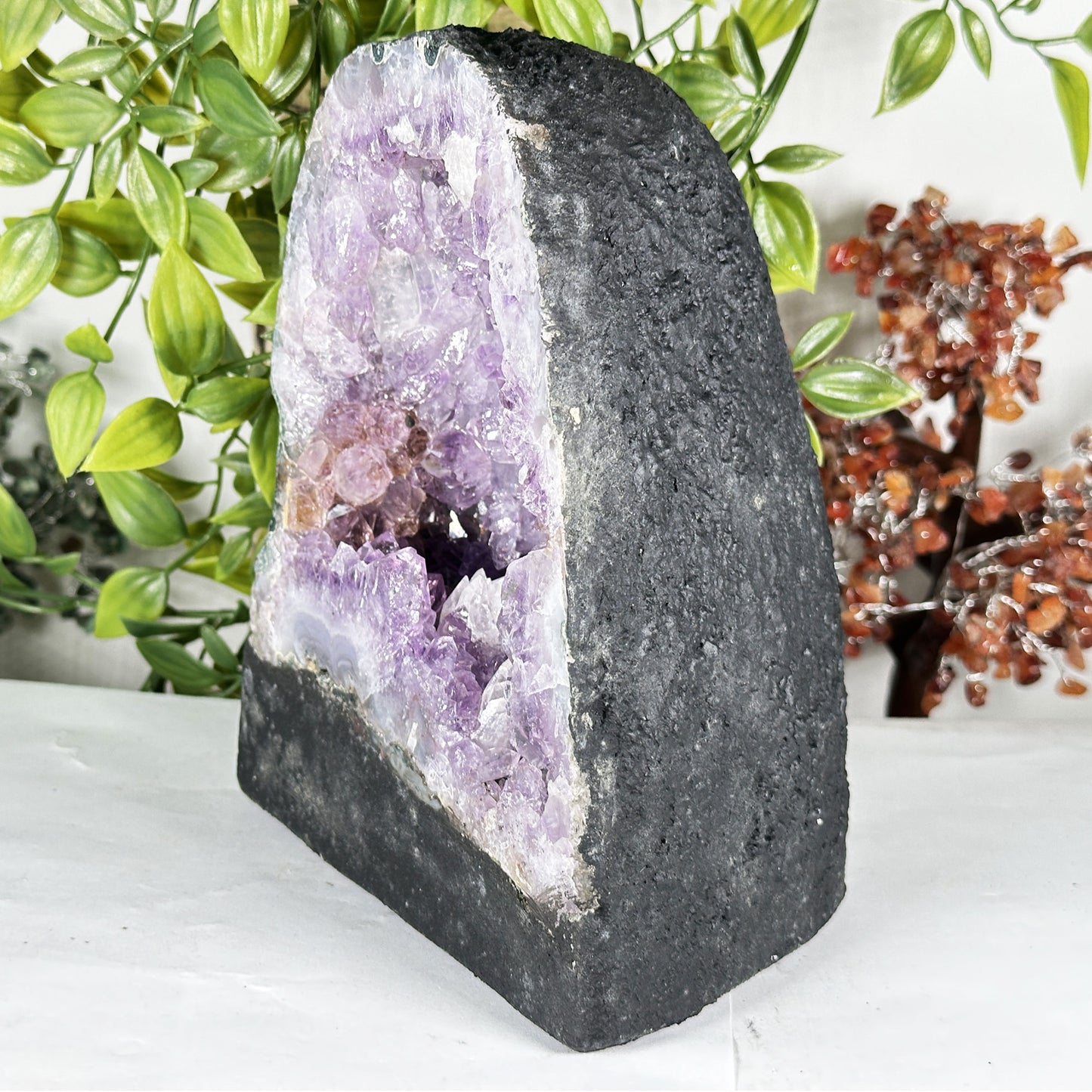 Amethyst Crystal Geode - Gem Avenue Retail