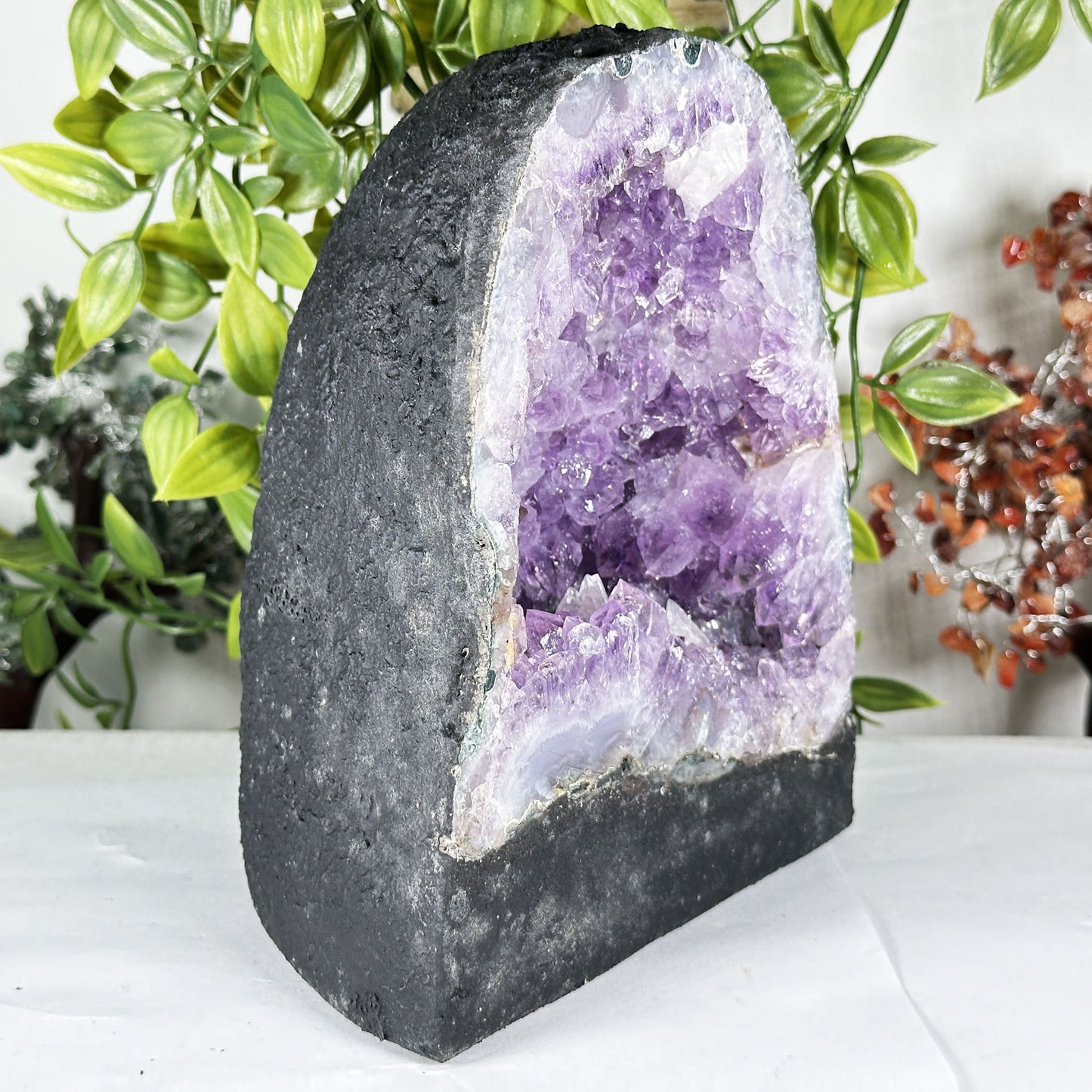 Amethyst Crystal Geode - Gem Avenue Retail