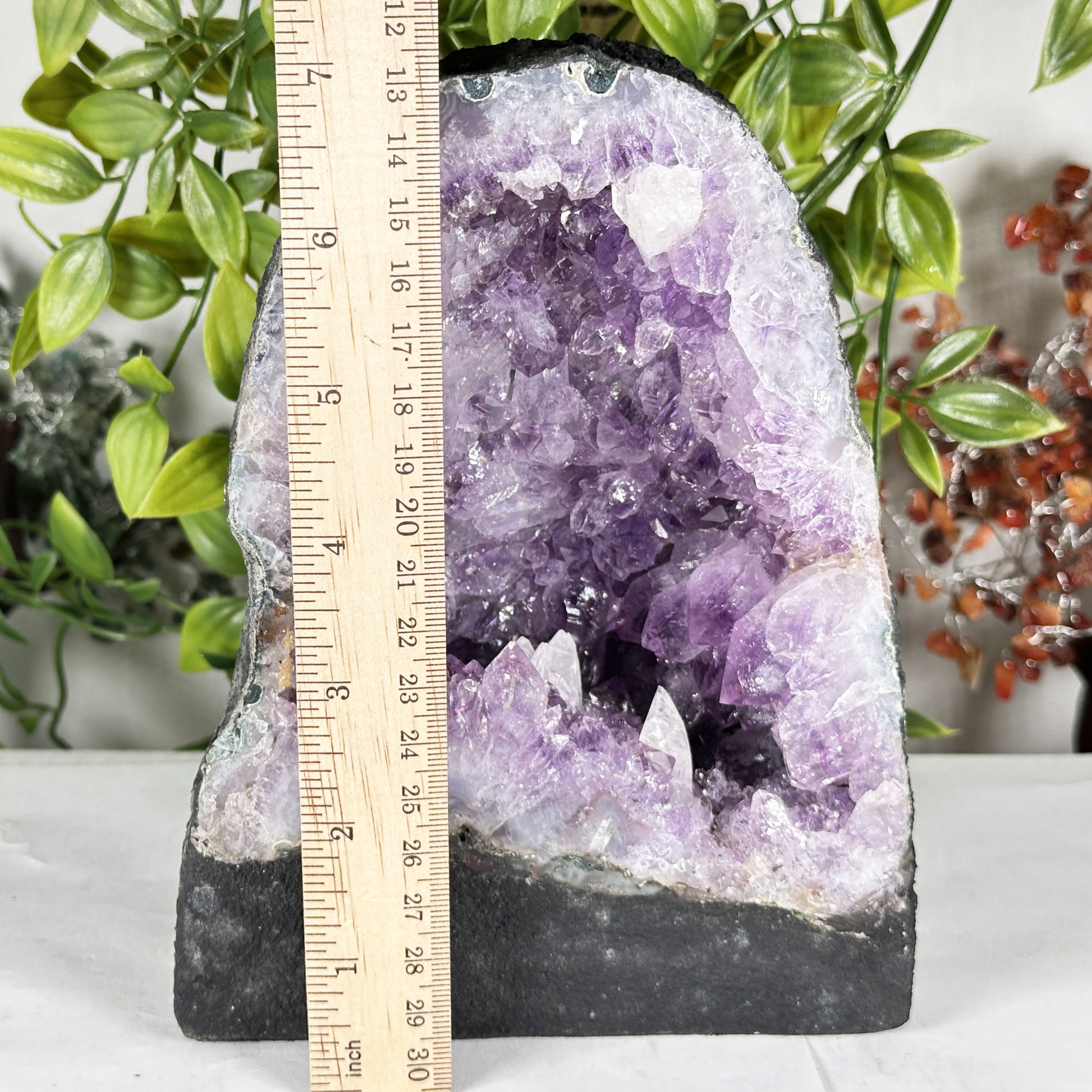 Amethyst Crystal Geode - Gem Avenue Retail