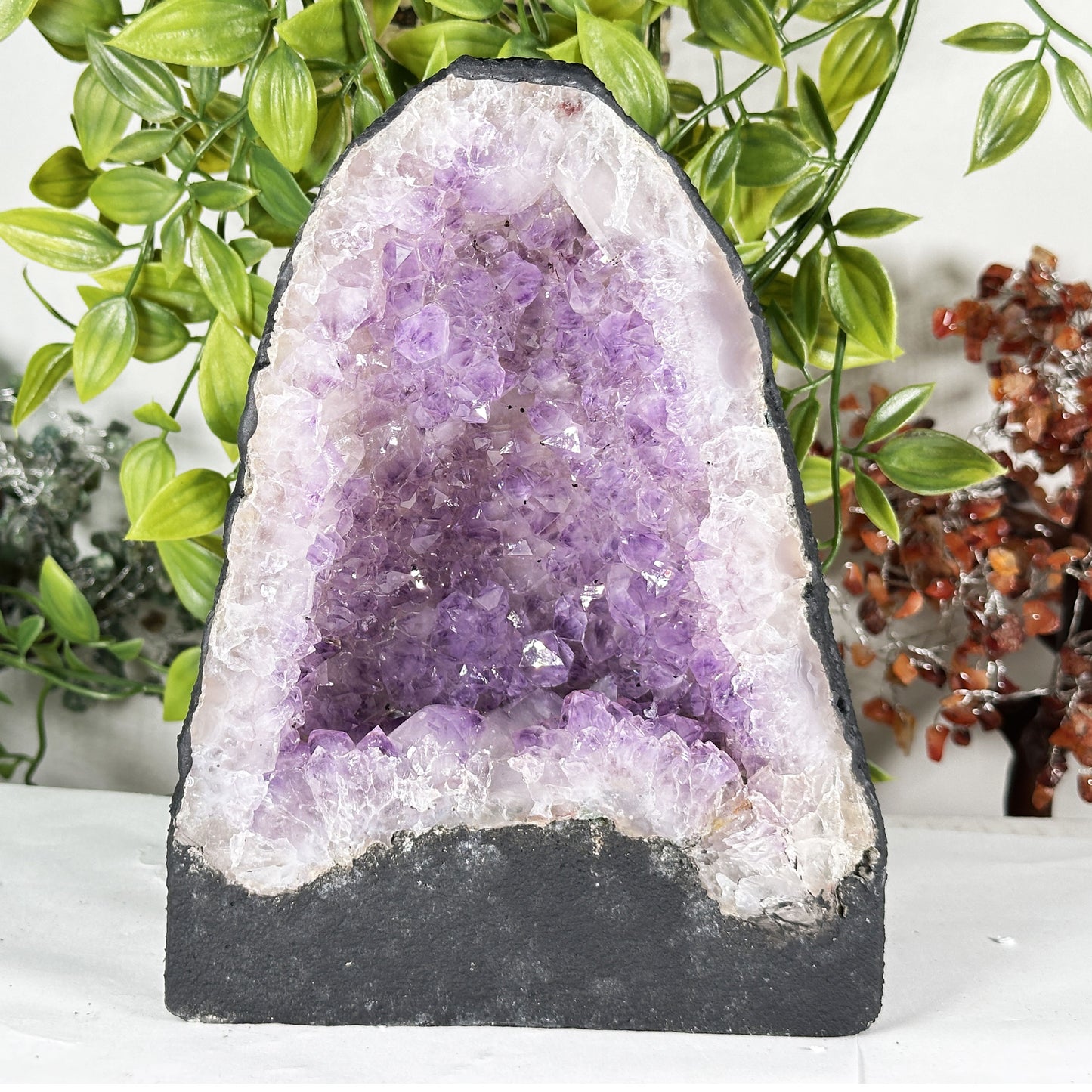 Amethyst Crystal Geode - Gem Avenue Retail