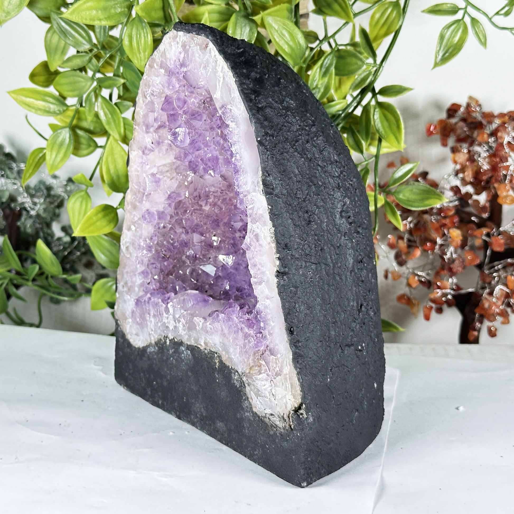 Amethyst Crystal Geode - Gem Avenue Retail