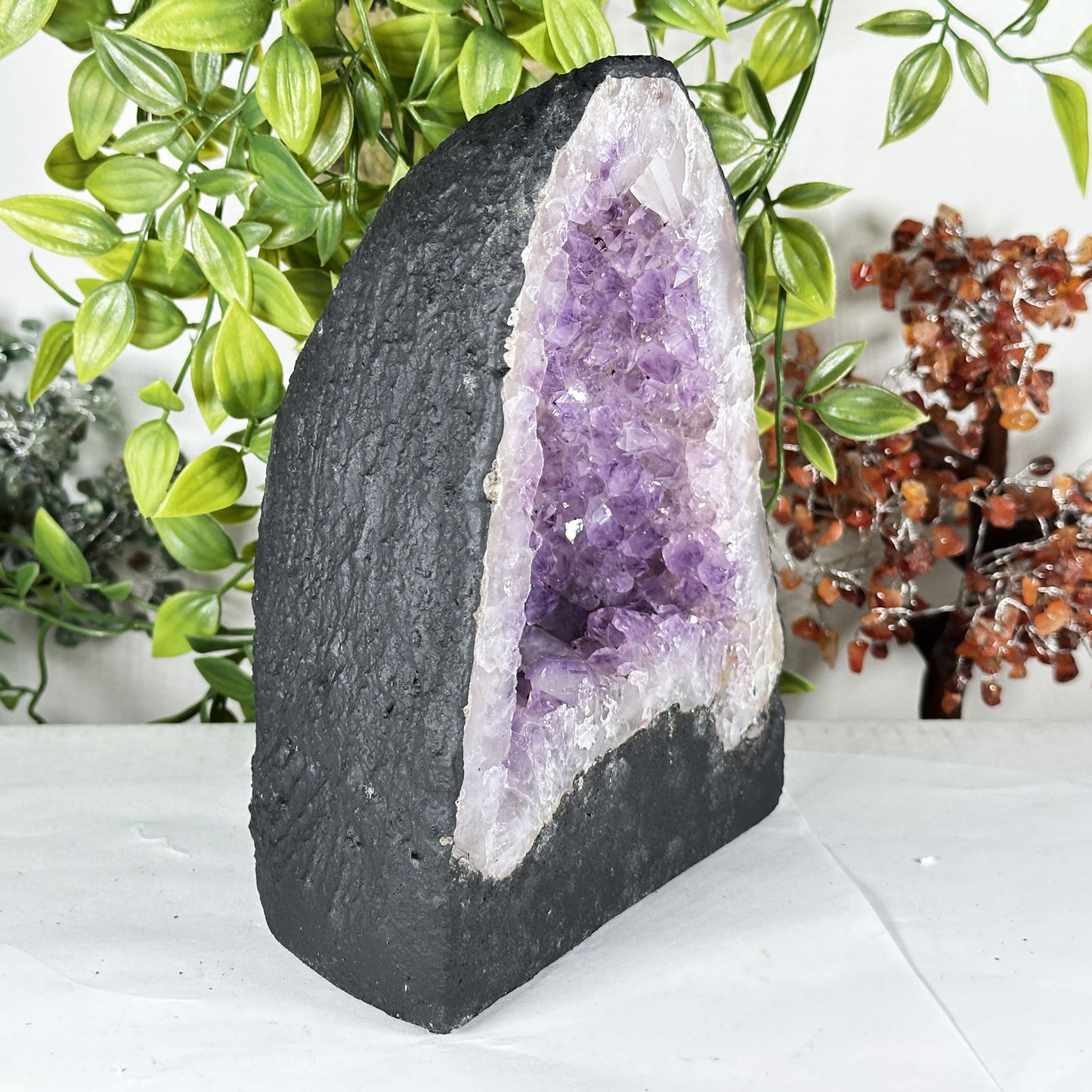 Amethyst Crystal Geode - Gem Avenue Retail