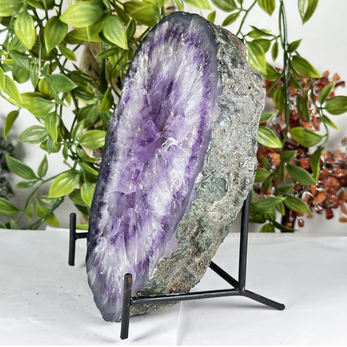 Amethyst Crystal Geode - Gem Avenue Retail