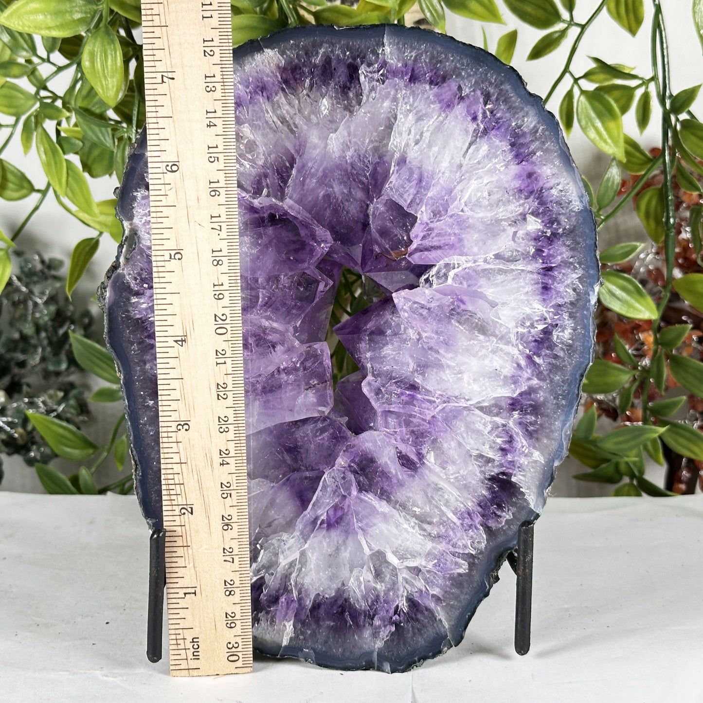 Amethyst Crystal Geode - Gem Avenue Retail