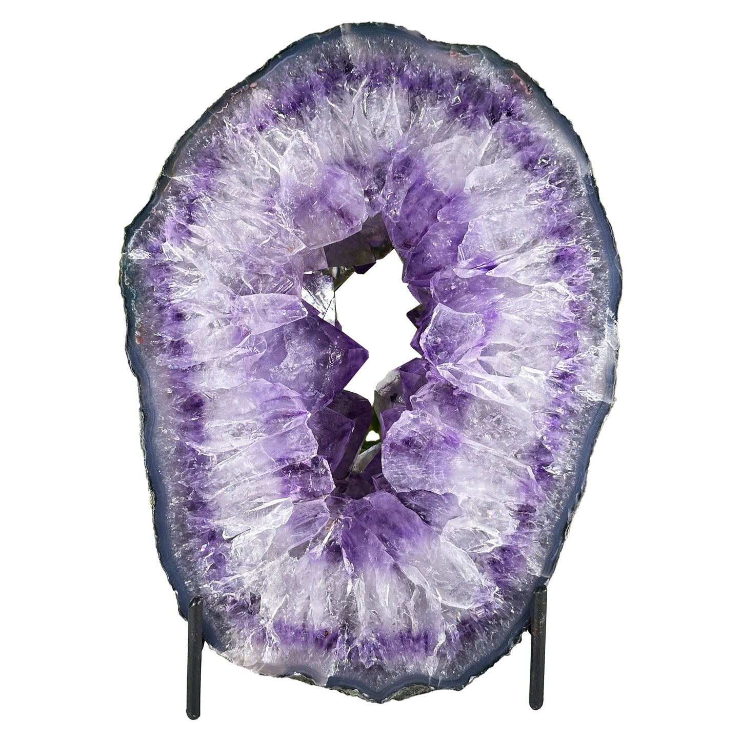 Amethyst Crystal Geode - Gem Avenue Retail