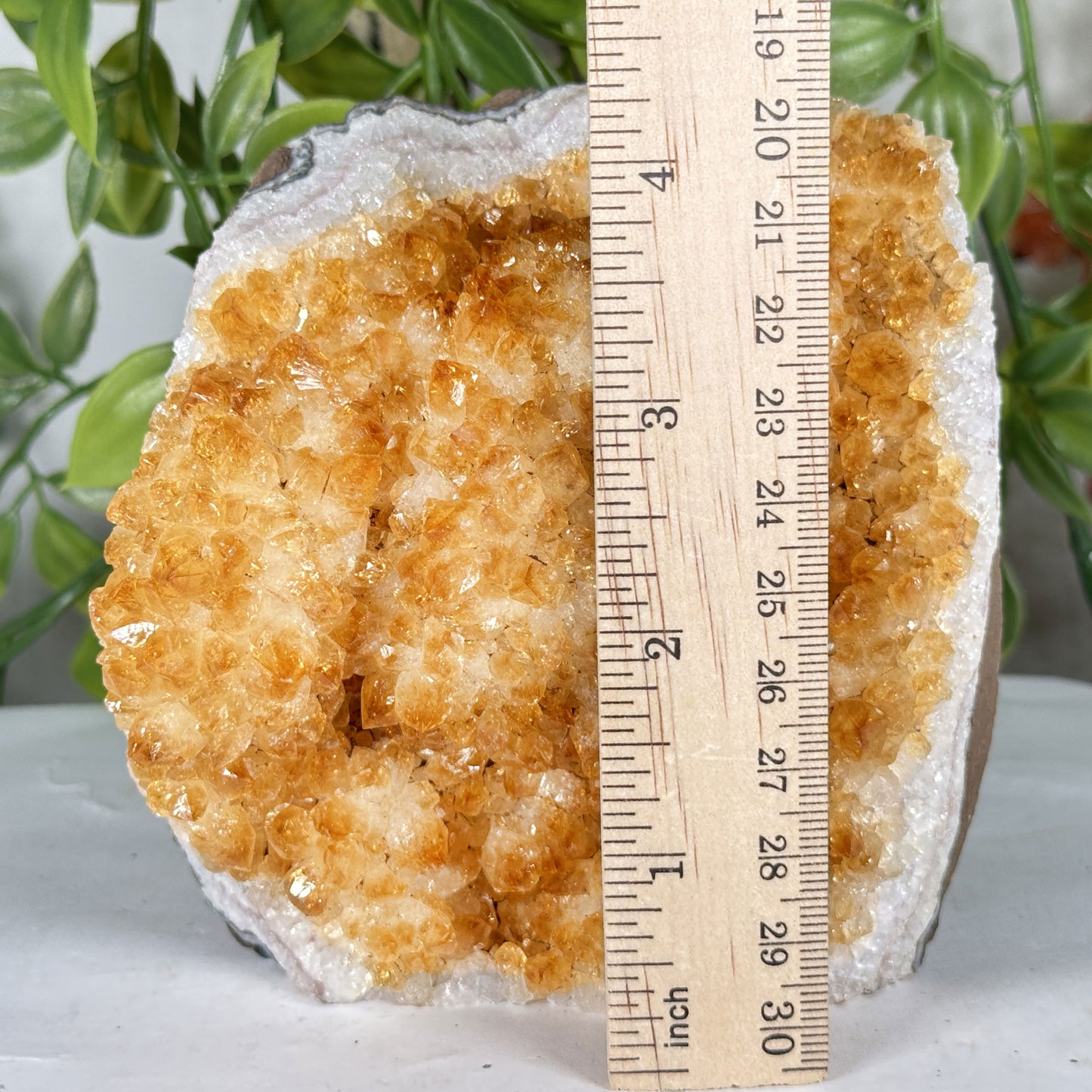 Citrine Crystal Geode - Gem Avenue Retail