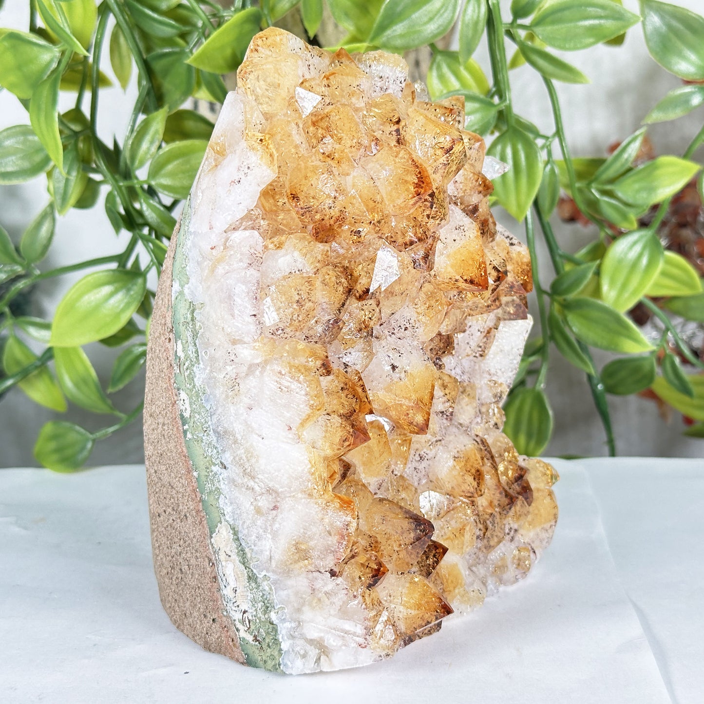 Citrine Crystal Geode - Gem Avenue Retail