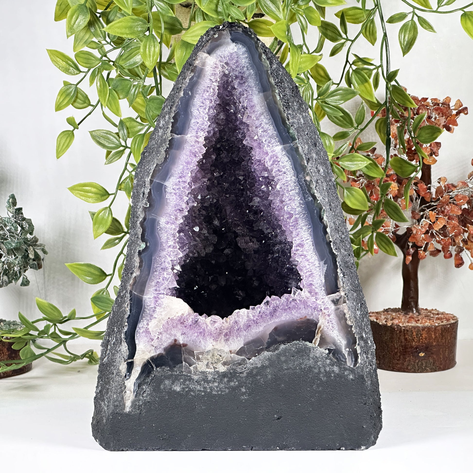 Amethyst Crystal Geode - Gem Avenue Retail