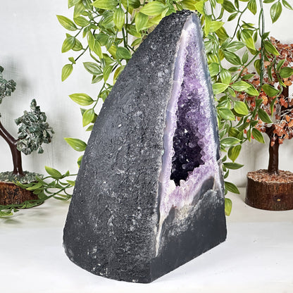 Amethyst Crystal Geode - Gem Avenue Retail