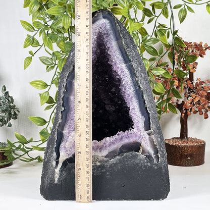 Amethyst Crystal Geode - Gem Avenue Retail
