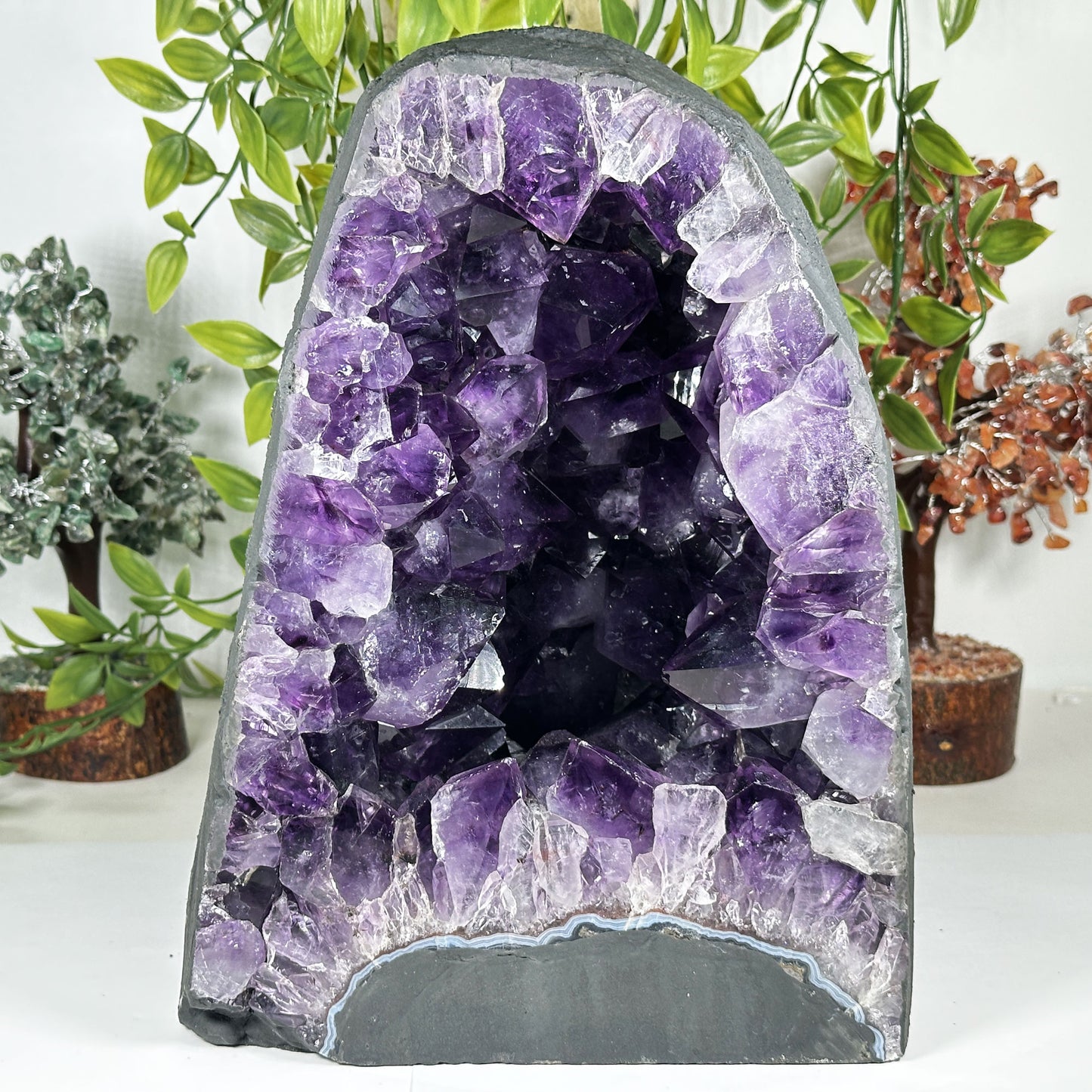 Amethyst Crystal Geode - Gem Avenue Retail