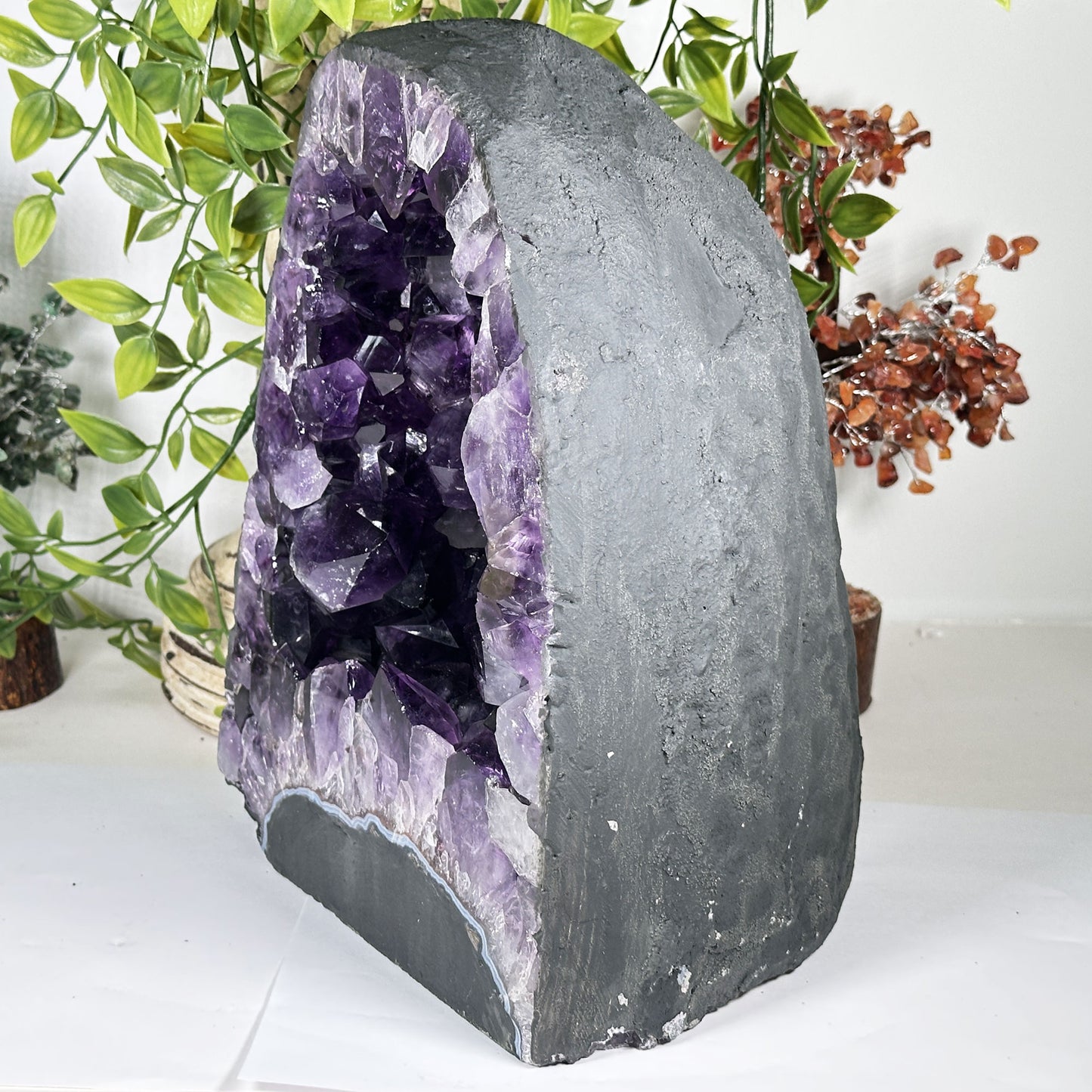 Amethyst Crystal Geode - Gem Avenue Retail