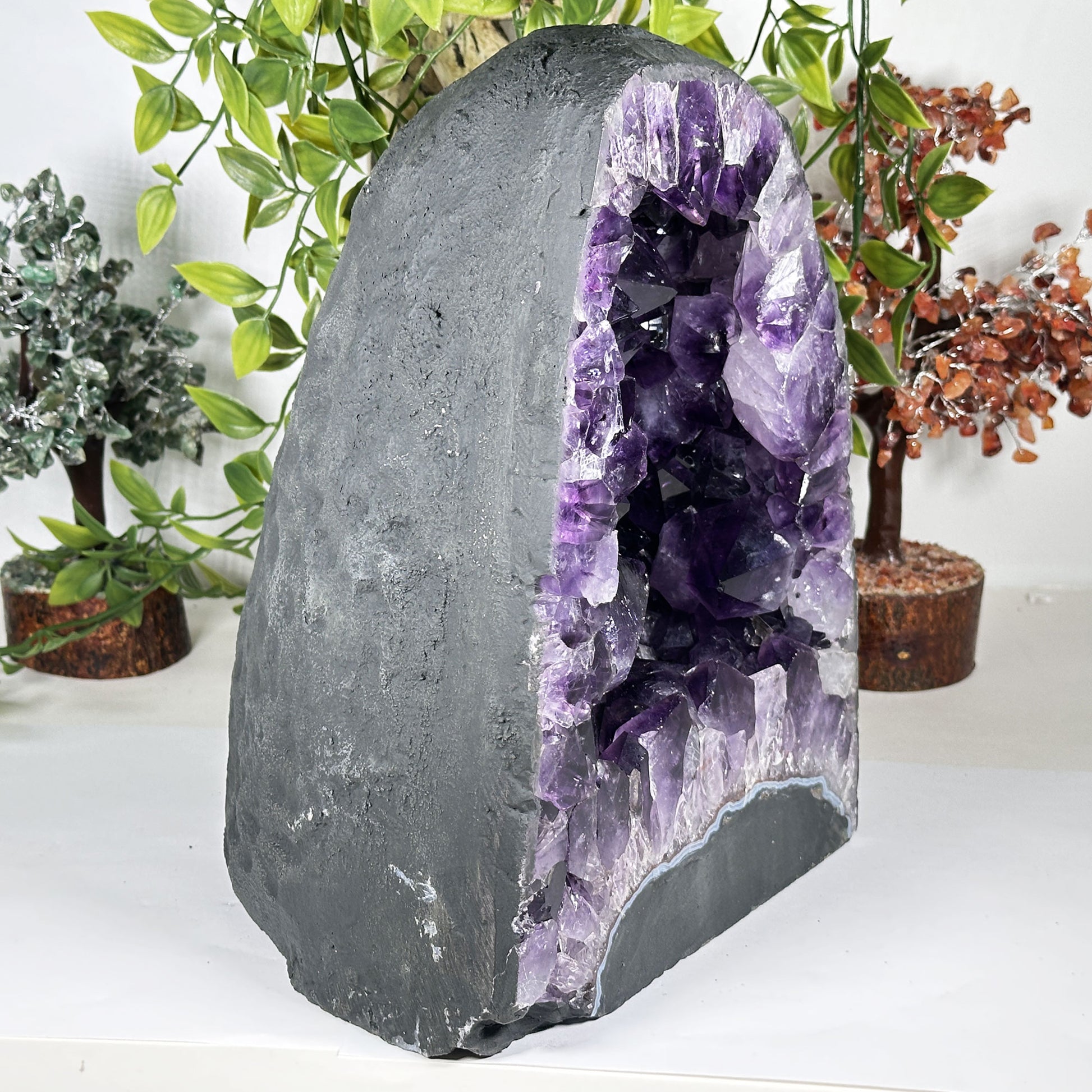 Amethyst Crystal Geode - Gem Avenue Retail