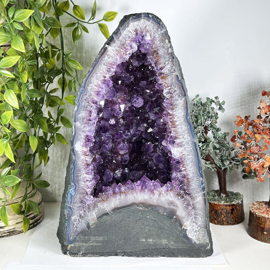 Amethyst Crystal Geode - Gem Avenue Retail