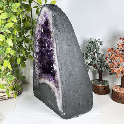 Amethyst Crystal Geode - Gem Avenue Retail