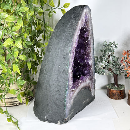 Amethyst Crystal Geode - Gem Avenue Retail