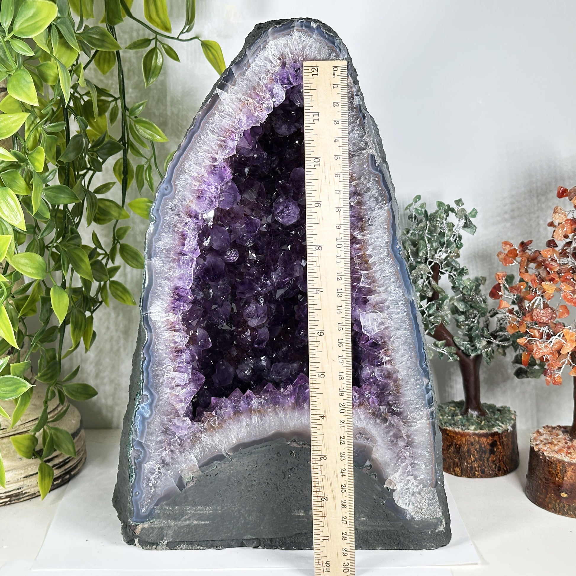 Amethyst Crystal Geode - Gem Avenue Retail