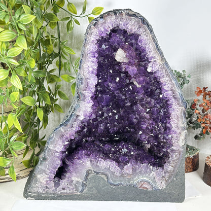 Amethyst Crystal Geode - Gem Avenue Retail