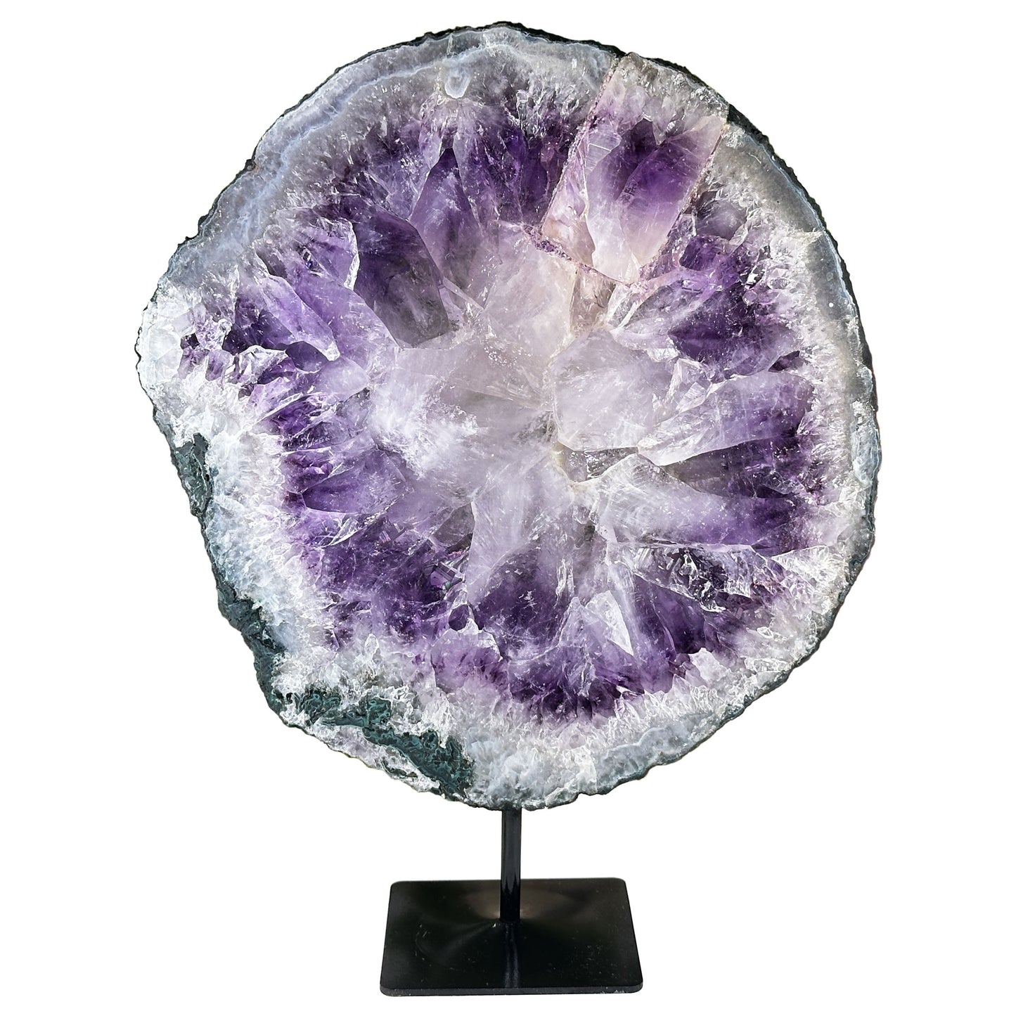 Amethyst Geode Crystal - Gem Avenue Retail