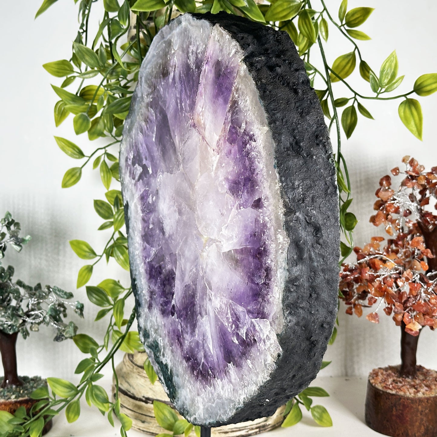 Amethyst Geode Crystal - Gem Avenue Retail