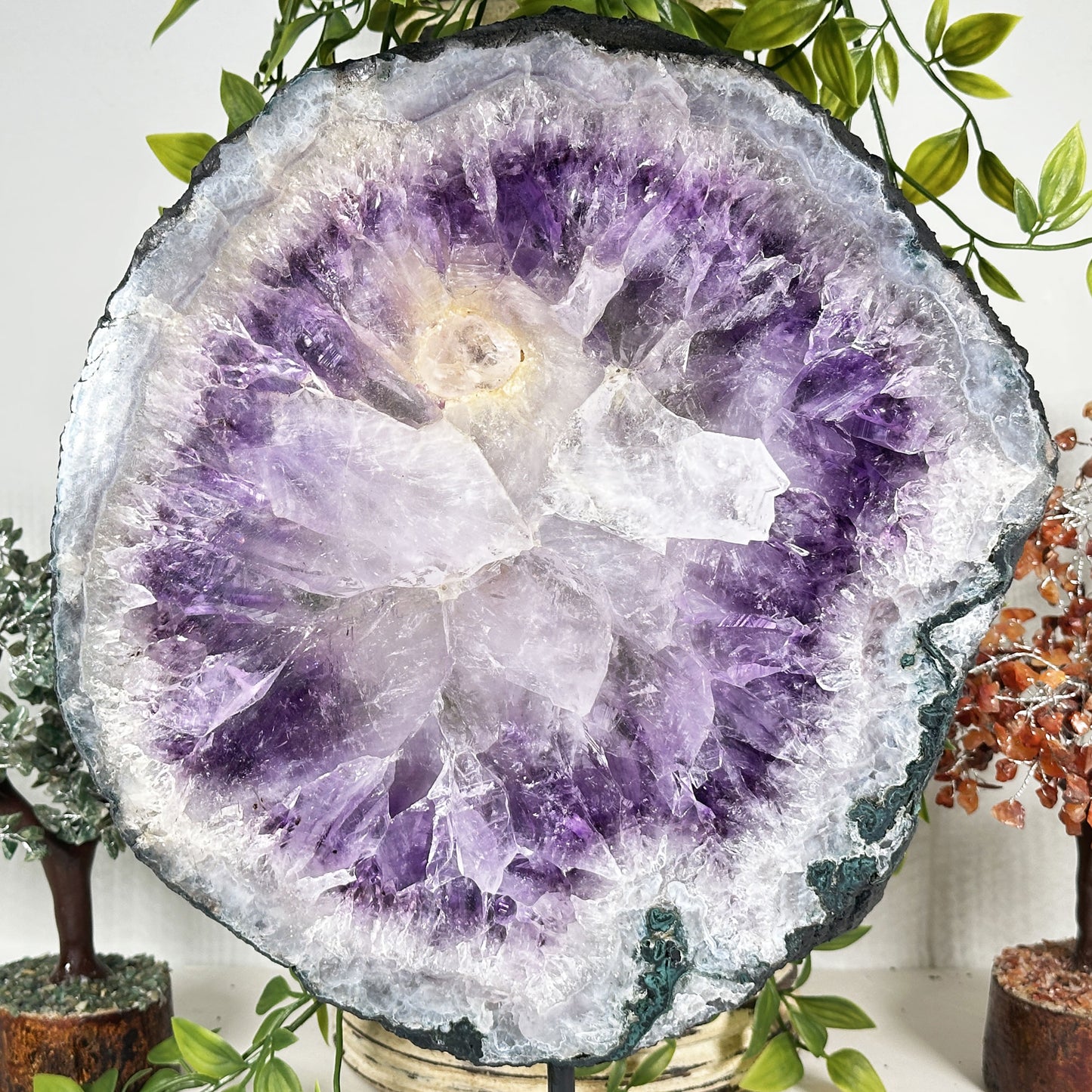 Amethyst Geode Crystal - Gem Avenue Retail