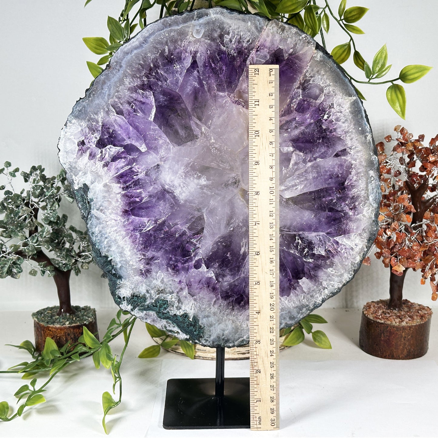 Amethyst Geode Crystal - Gem Avenue Retail