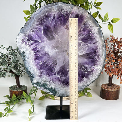 Amethyst Geode Crystal - Gem Avenue Retail