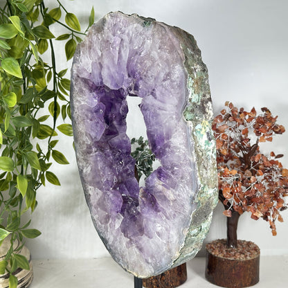 Amethyst Crystal Geode - Gem Avenue Retail