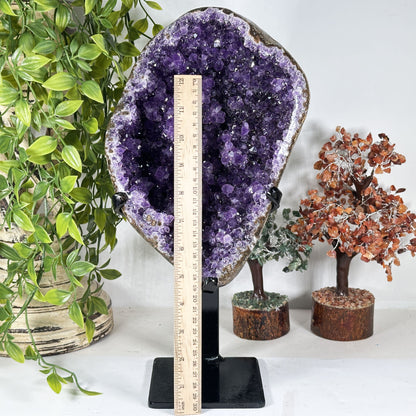 Amethyst Crystal Geode - Gem Avenue Retail