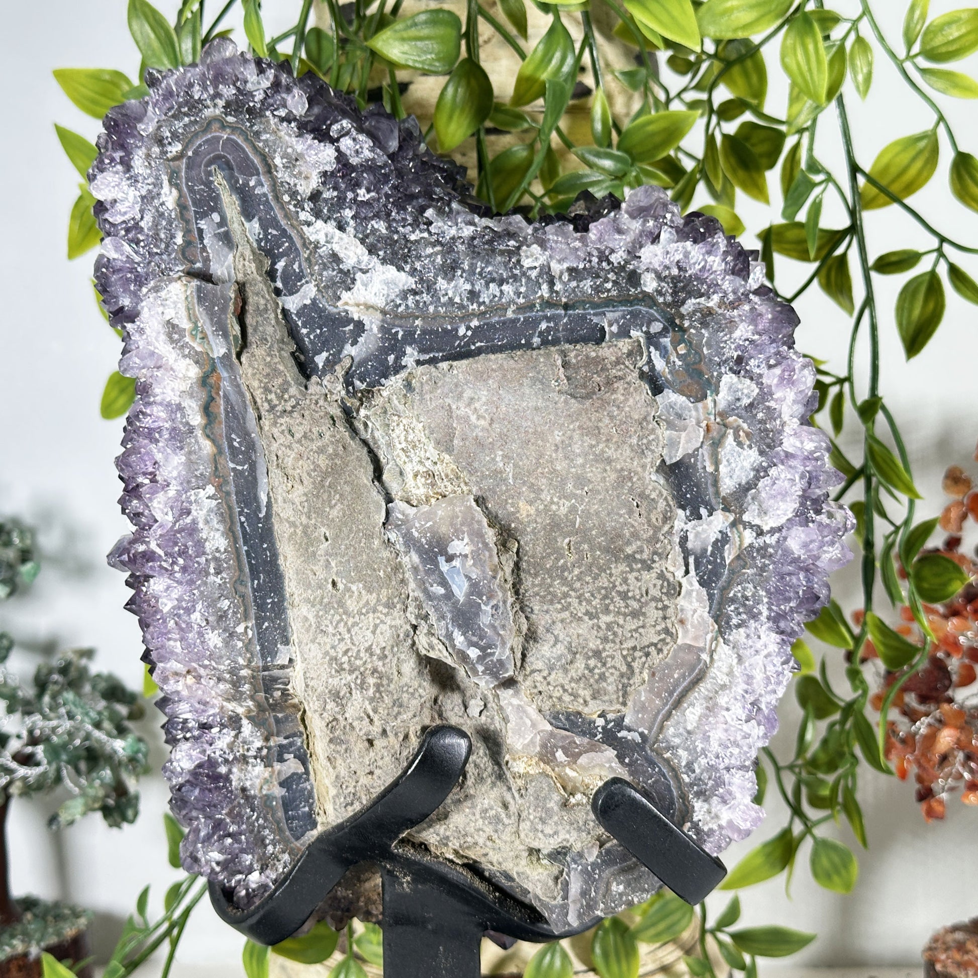 Amethyst Crystal Geode - Gem Avenue Retail