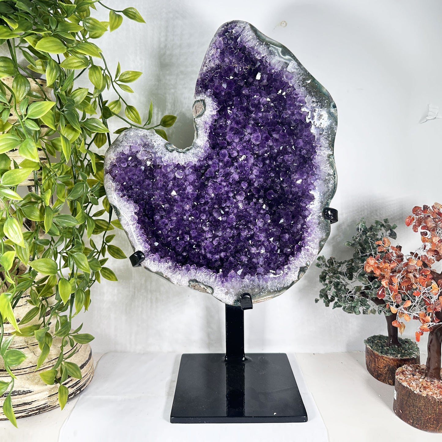 Amethyst Crystal Geode - Gem Avenue Retail