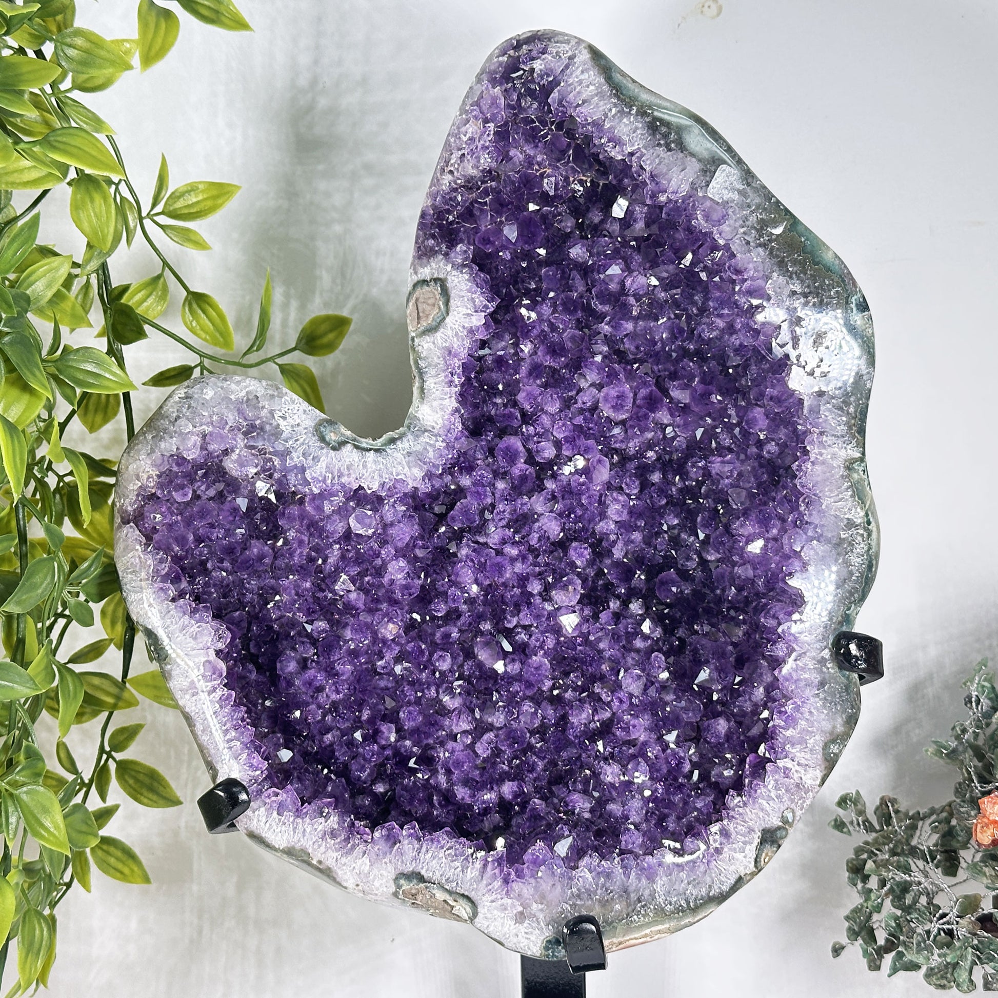 Amethyst Crystal Geode - Gem Avenue Retail