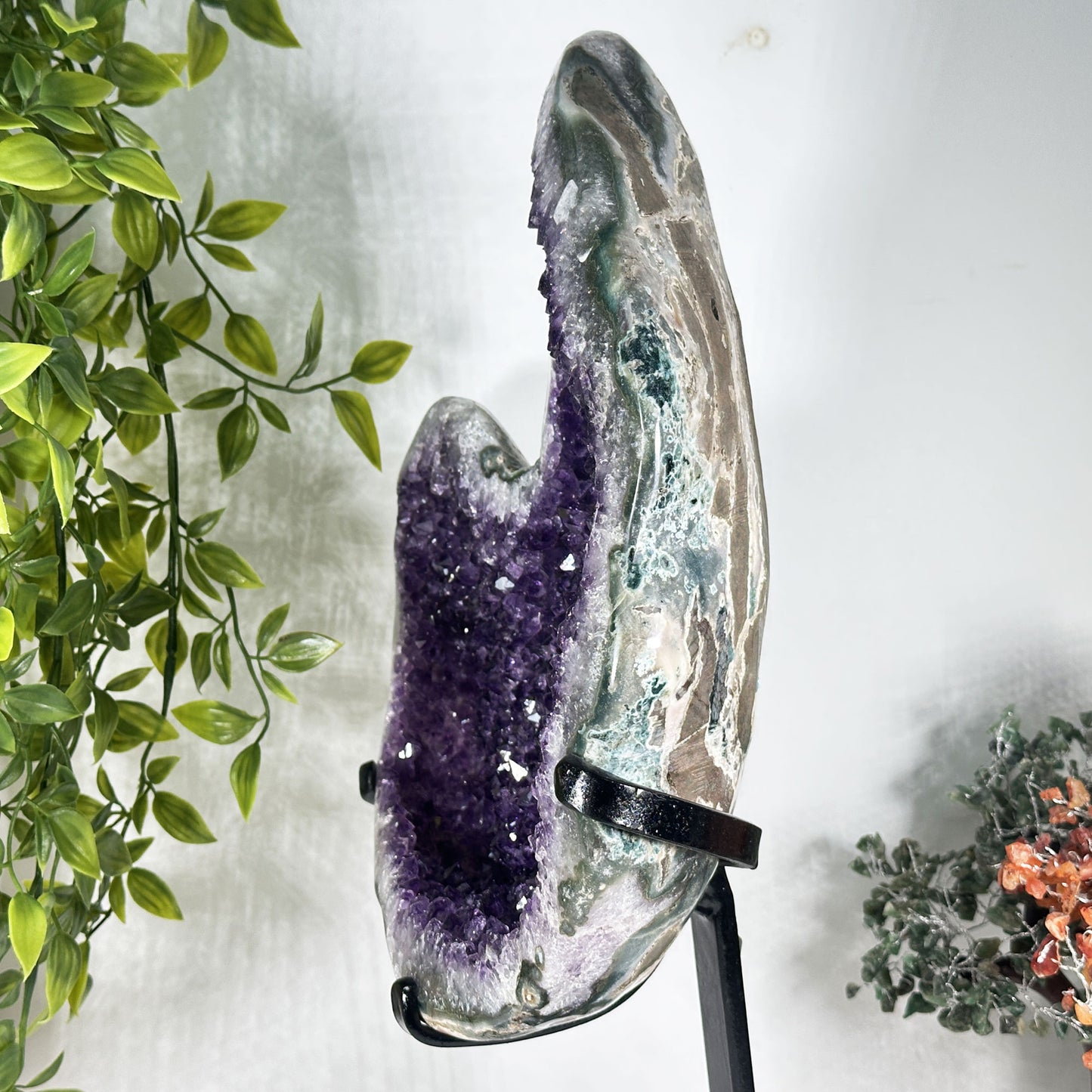 Amethyst Crystal Geode - Gem Avenue Retail