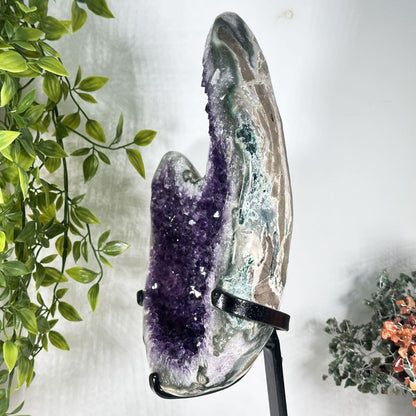 Amethyst Crystal Geode - Gem Avenue Retail