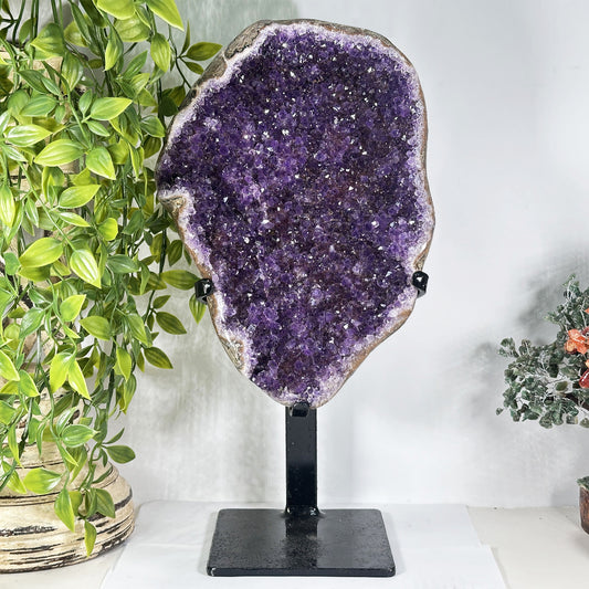 Amethyst Crystal Geode - Gem Avenue Retail