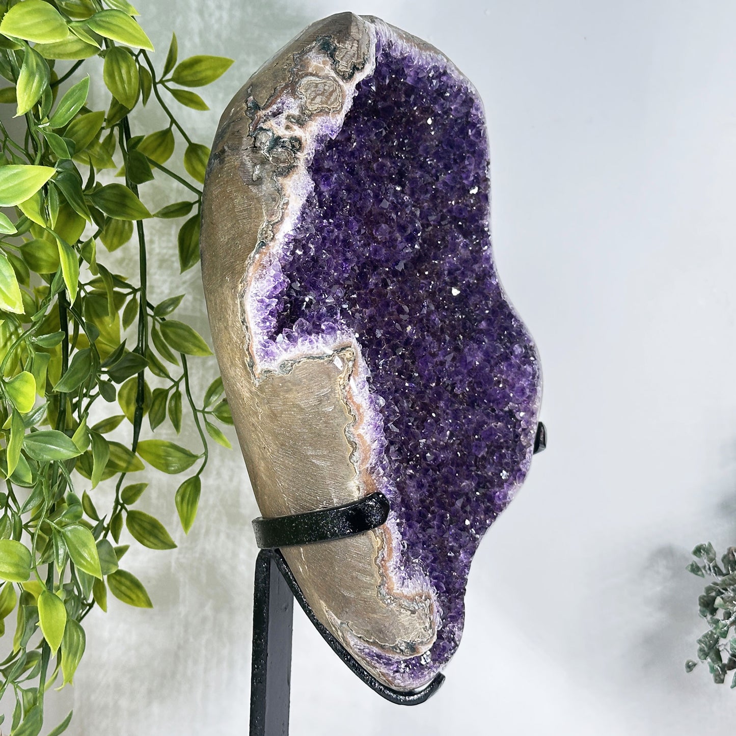 Amethyst Crystal Geode - Gem Avenue Retail