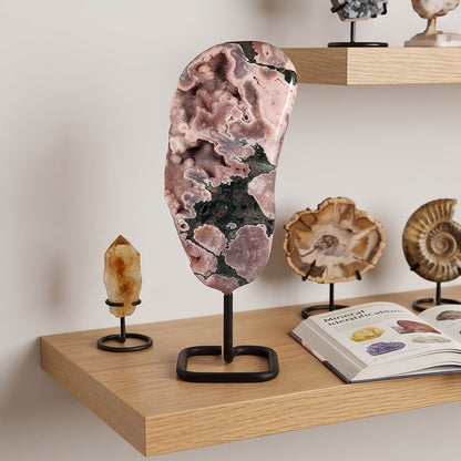 Natural Pink Amethyst Geode Crystal Specimen 11" Display Piece - RGD971