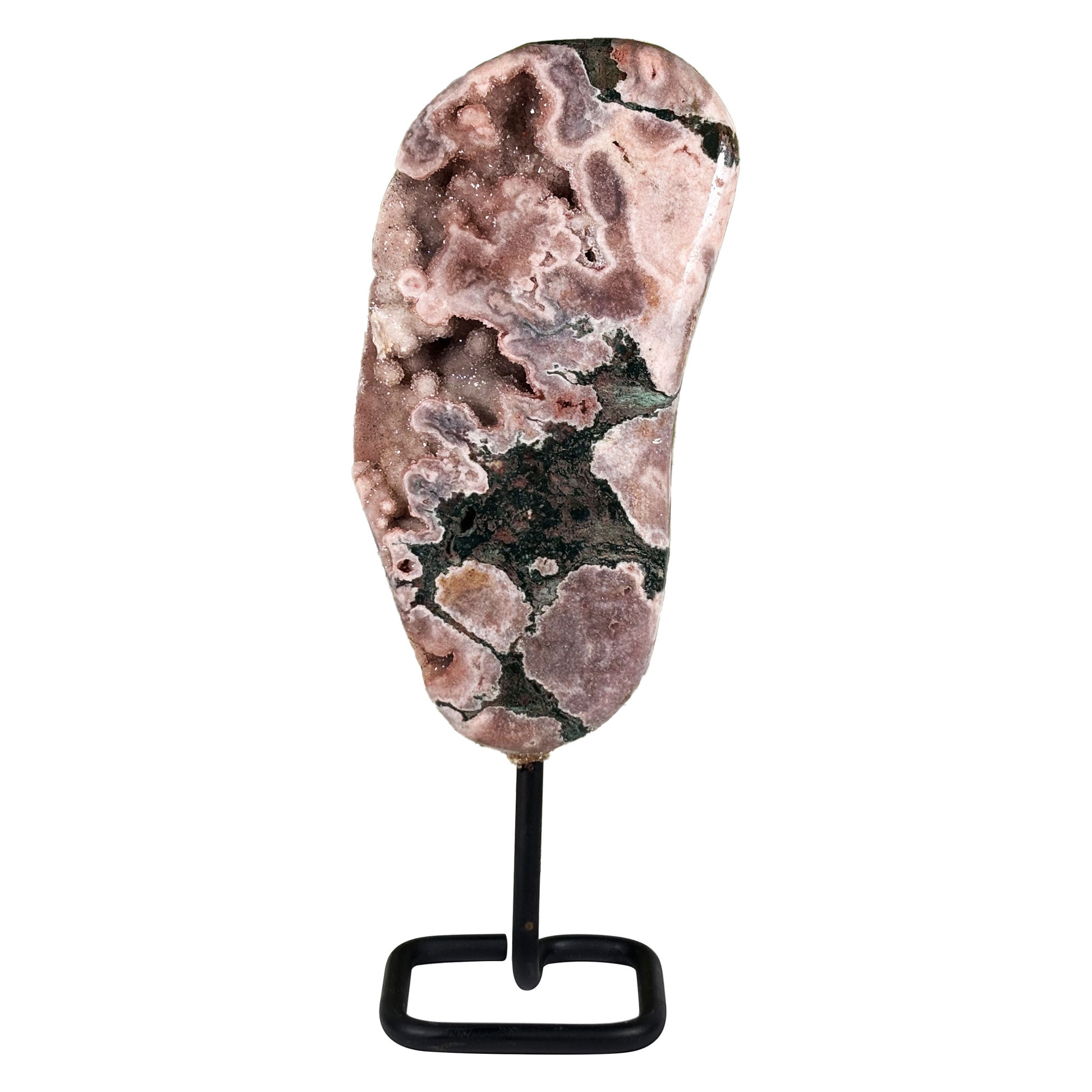 Pink Amethyst Crystal Gemstone Geode - Gem Avenue Retail
