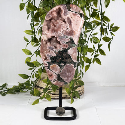 Pink Amethyst Crystal Gemstone Geode - Gem Avenue Retail