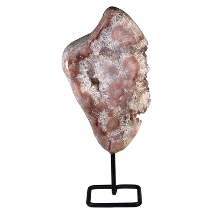 Natural Pink Amethyst Crystal Geode - Gem Avenue Retail