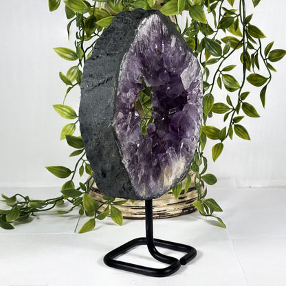 Natural Amethyst Crystal Geode - Gem Avenue Retail