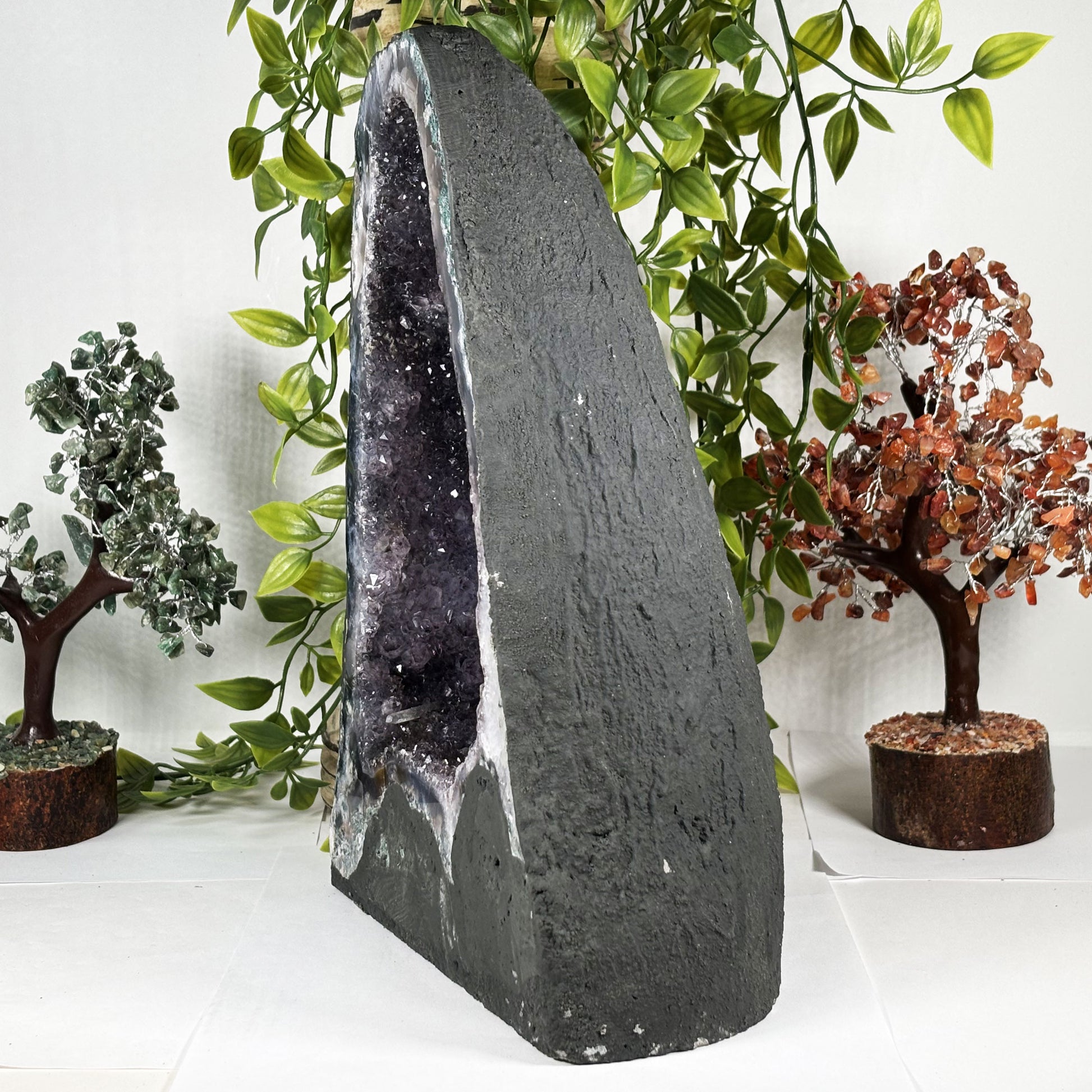 Amethyst Crystal Gemstone Geode -Gem Avenue