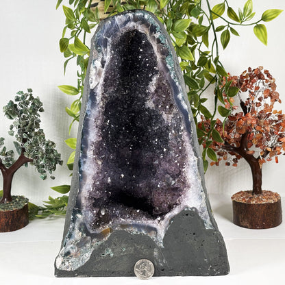 Amethyst Crystal Gemstone Geode -Gem Avenue