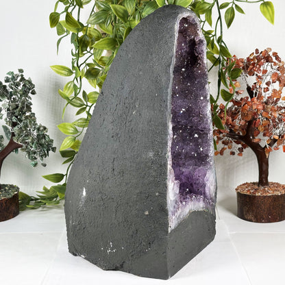 Amethyst Crystal Gem Avenue Geode - Gem Avenue Retail