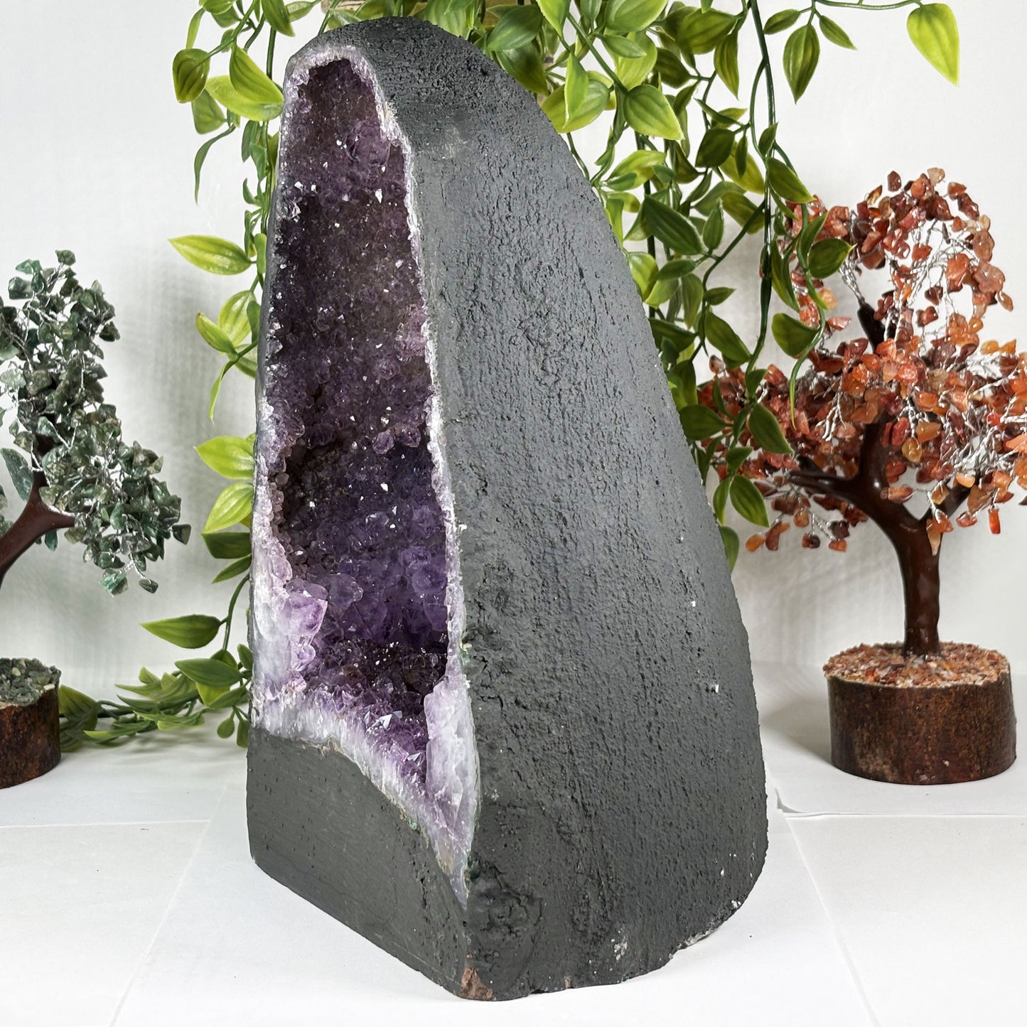 Amethyst Crystal Gem Avenue Geode - Gem Avenue Retail