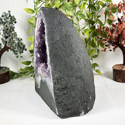 Natural Amethyst Crystal Geode  - Gem Avenue Retail