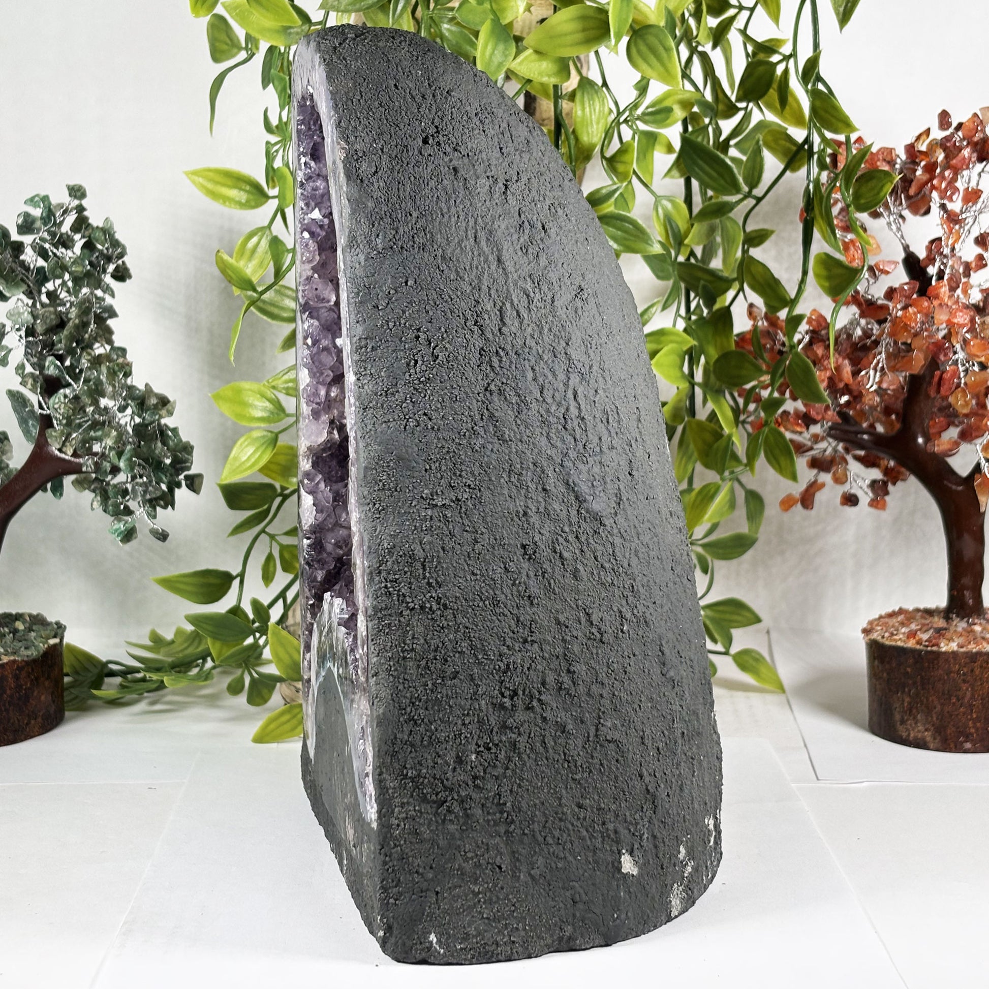 Natural Amethyst Crystal Geode - Gem Avenue Retail